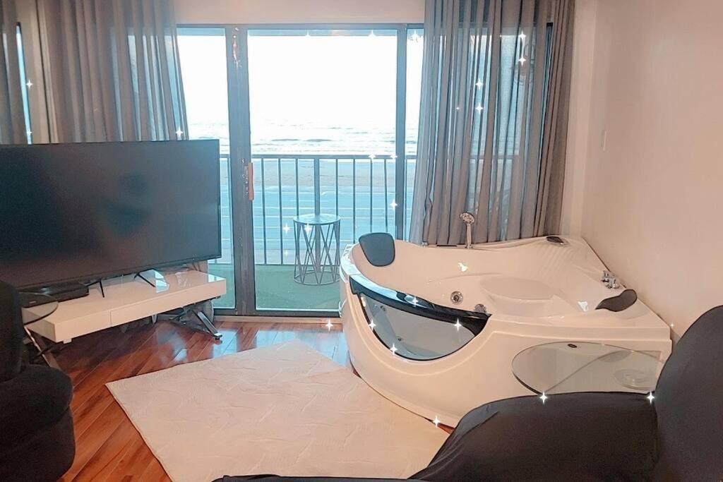Bello Condominio Con Vista Al Mar, Jacuzzi Interno Galveston Esterno foto